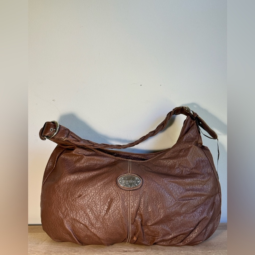 Strada Chocolate Brown Hobo Bag